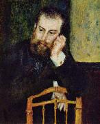 Alfred Sisley Portrait d Alfred Sisley oil painting artist